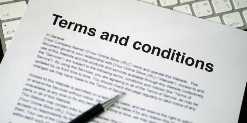 Acceptance Of Terms And Legal Agreement