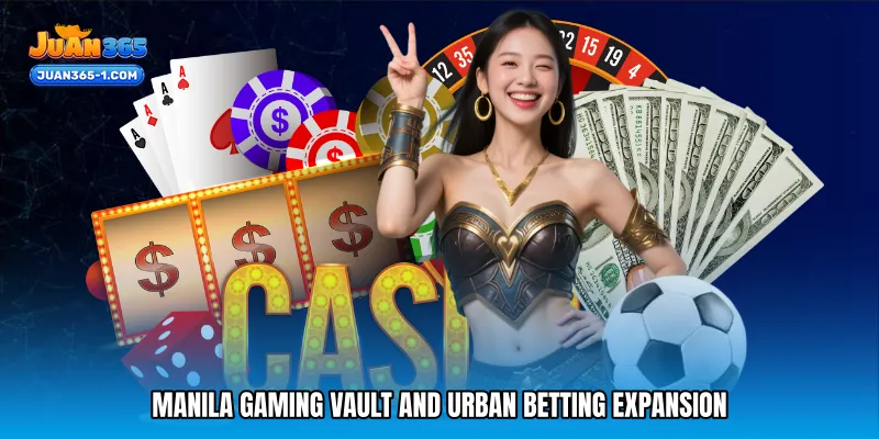 Manila gaming vault and Urban Betting Expansion