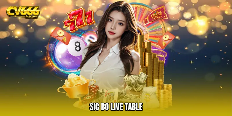 Sic Bo live table