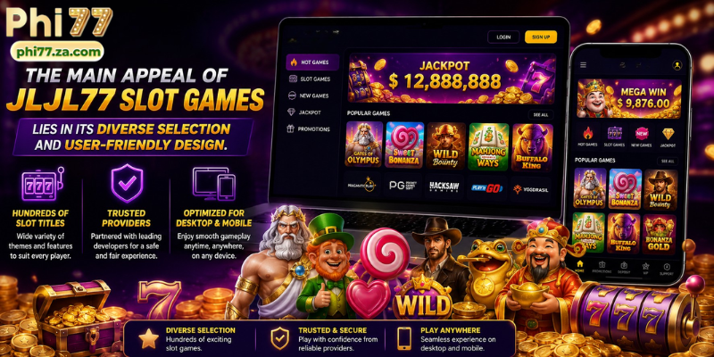 The main appeal of jljl77 slot games lies in its diverse selection and user-friendly design.